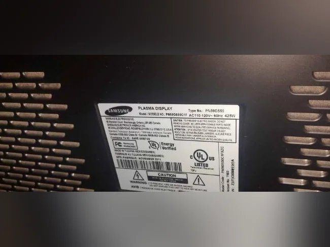 Samsung 59" TV see description thumbnail 2