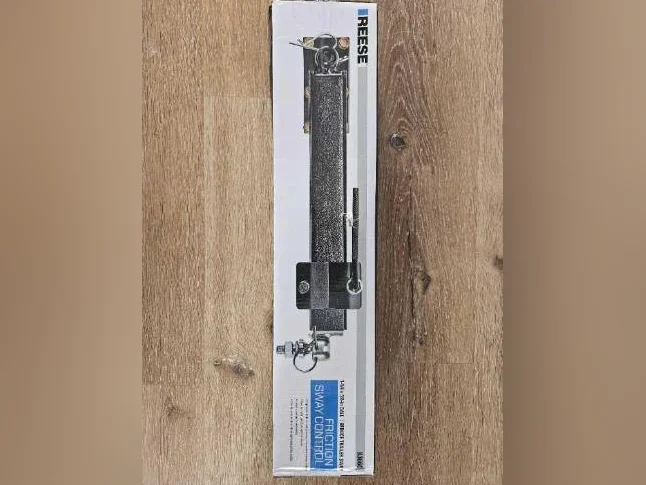 friction sway control bar stabilisation