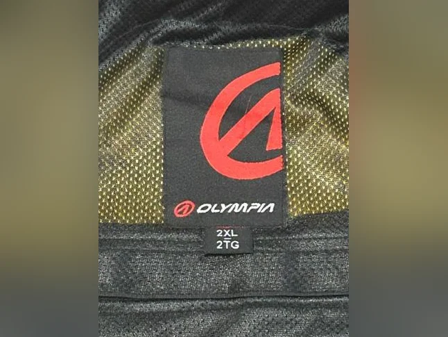 Manteau moto ventilé Olympia avec protecteurs thumbnail 3