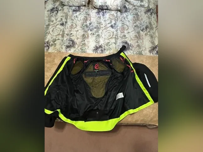 Manteau moto ventilé Olympia avec protecteurs thumbnail 4