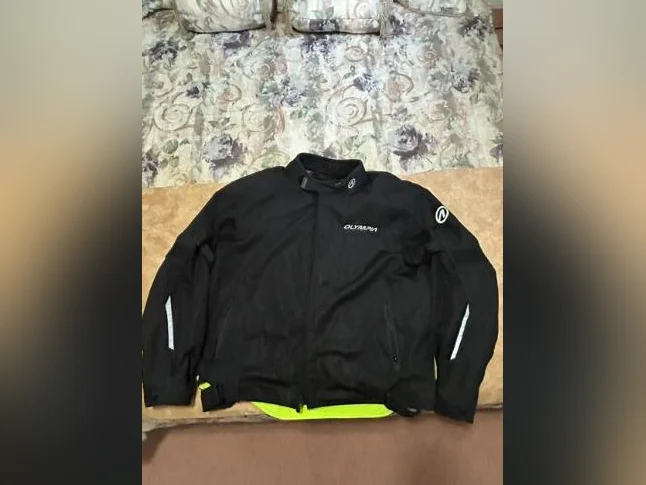 Manteau moto ventilé Olympia avec protecteurs