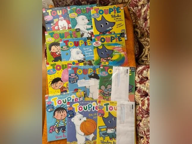 12 magazines neufs-Collection TOUPIE