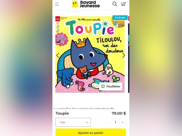 12 magazines neufs-Collection TOUPIE thumbnail 2