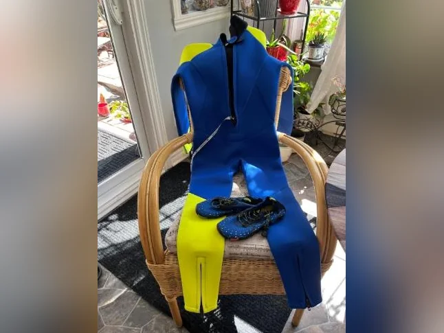 Ensemble wetsuit enfant