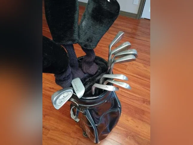 Sac et bâton de golf thumbnail 2