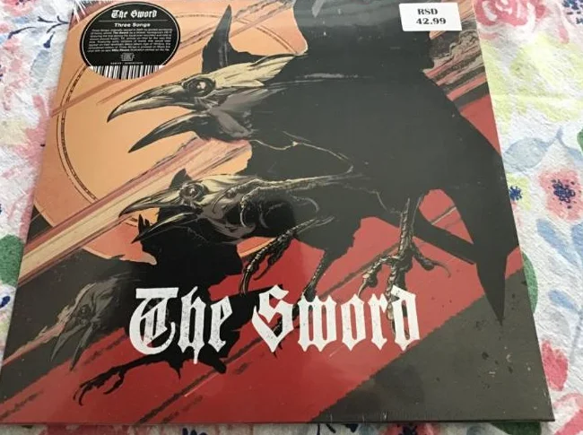 Disque 33 tours du groupe The Sword