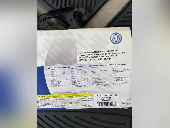 Tapis vw golf thumbnail 2