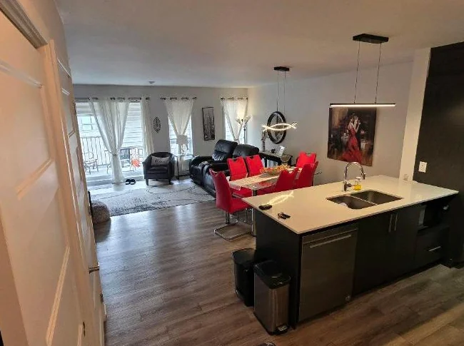 Appartement Style condo 4½ à louer, 2 chambres, 1 salle de bain