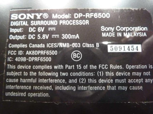 Casque d'écoutes (headphones) sans-fil SONY thumbnail 3
