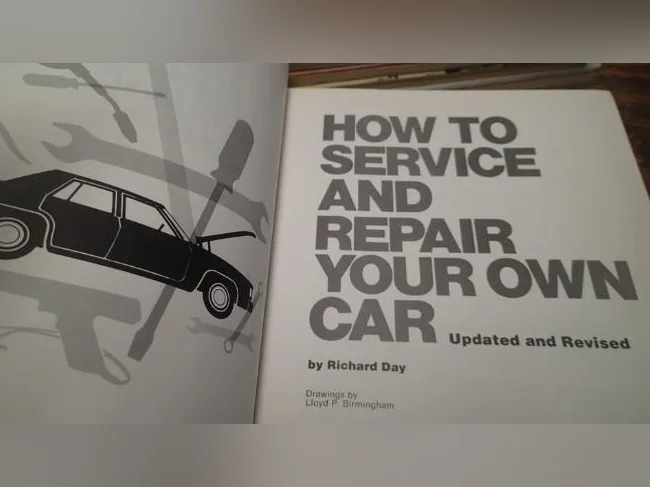 Livre sur la mécanique général automobile des années 70