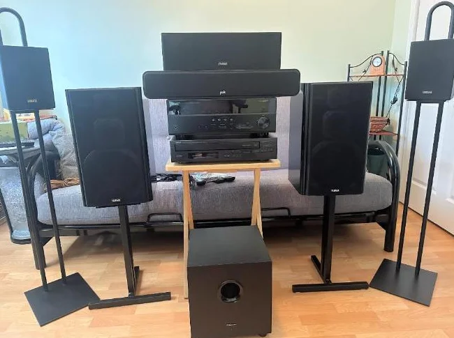 Système de son Yamaha RX-V581 / Cinéma maison thumbnail 9