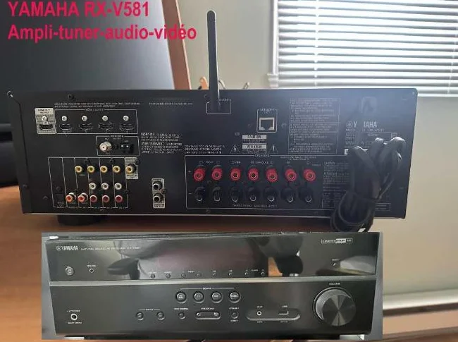 Système de son Yamaha RX-V581 / Cinéma maison thumbnail 3
