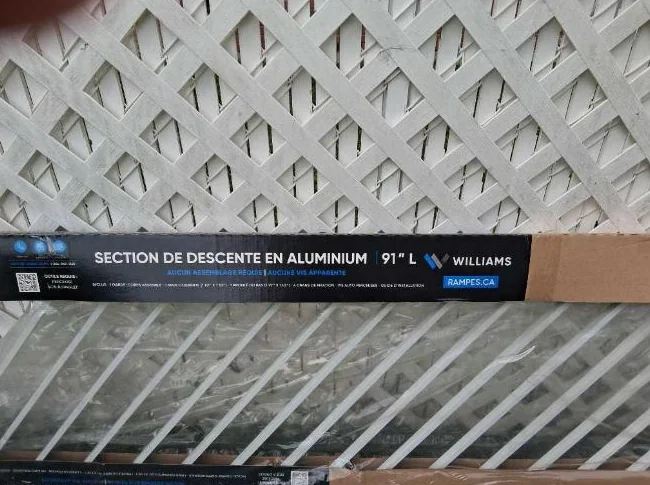 1 descente de rampe blanche ( william ) thumbnail 2