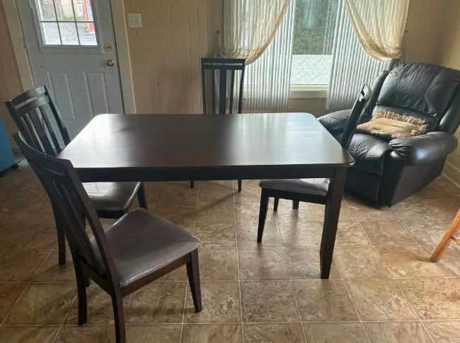 Table de cuisine