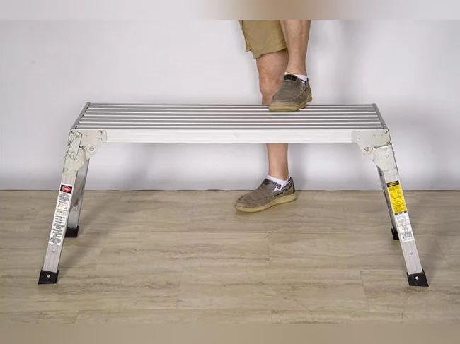 Plateforme de travail en aluminium robuste