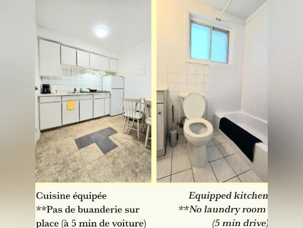 Studio tout inclus 1 1/2 - 10 min du terminus Longueuil - disponible 1er juillet 2026 thumbnail 3