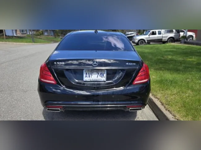 Mercedes Benz Classe S 550 Black Edition 2017 116km garantie novembre 2028, fully equiped, sun roof moon roof et plus thumbnail 4