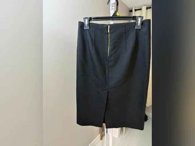 Jupe crayon noir Zara