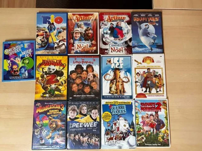 LECTEUR  DVD  +  FILMS thumbnail 2