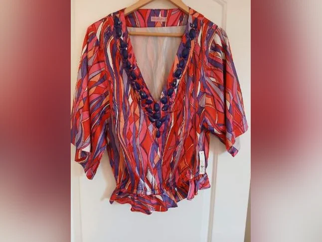 blouse  pour femme large thumbnail 2