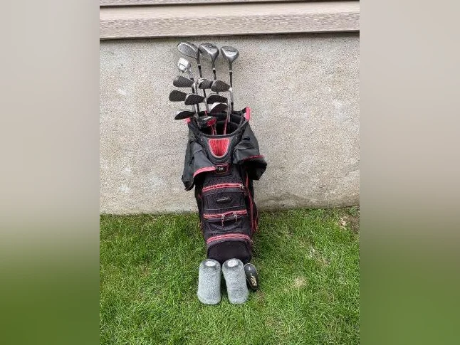 Sac de golf et bâtons