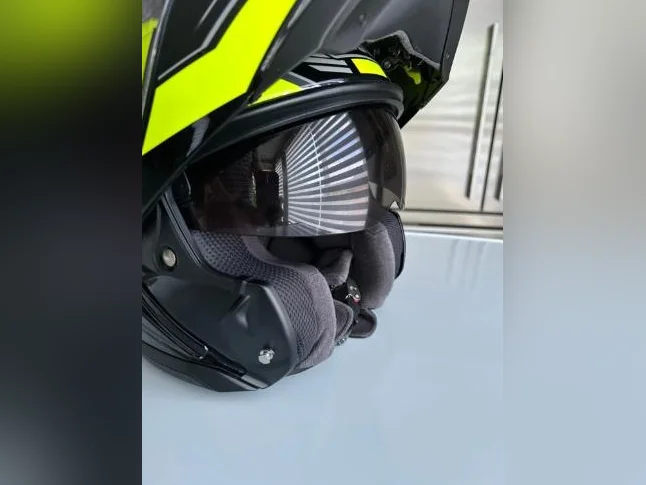 NEUF-Casque de moto modulaire Shoei Neotec III grandeur XS thumbnail 7