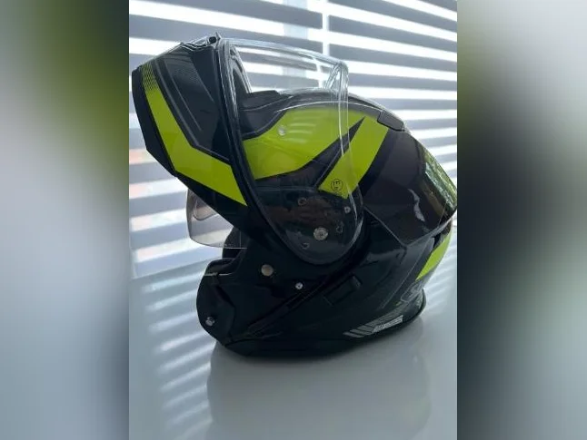 NEUF-Casque de moto modulaire Shoei Neotec III grandeur XS thumbnail 6