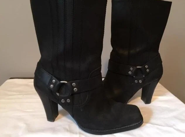 Bottes Harley très propre, grandeur 7-8 thumbnail 2