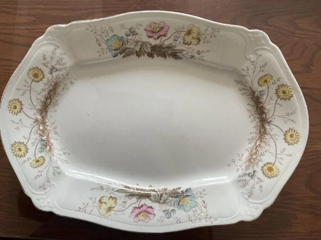 Vaisselle porcelaine belge vintage thumbnail 3