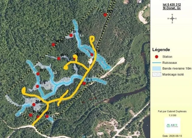 Terrain sur ruisseau prêt à construire (Saint-Donat) thumbnail 6