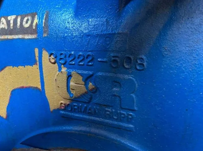40HP Pompe Gorman-Rupp U4B60-B Self Priming Centrifugal Pump thumbnail 9