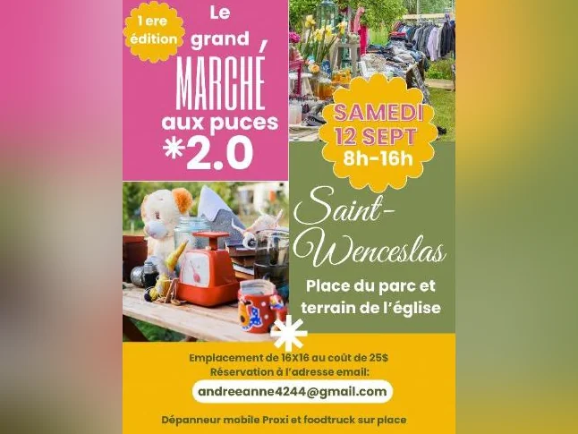 Marché aux puces / Vente de garage