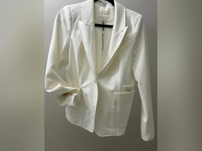 Blazer blanc thumbnail 5
