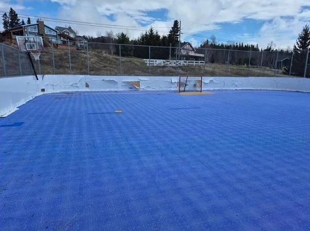 Patinoire deck hockey extérieur ( 84 pieds X 156 pieds ) thumbnail 8