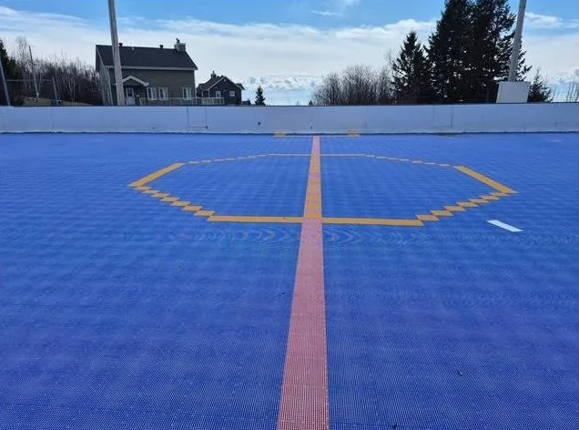 Patinoire deck hockey extérieur ( 84 pieds X 156 pieds ) thumbnail 3
