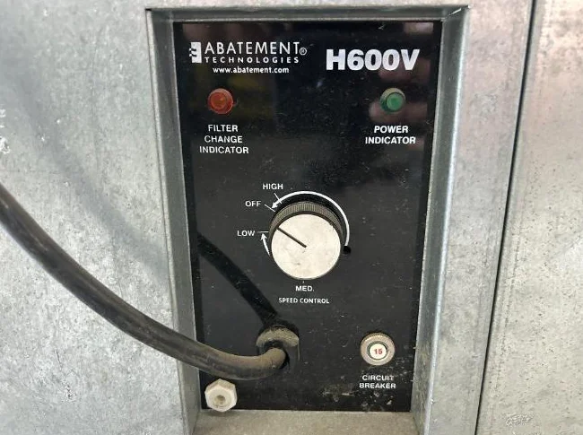 Filtre HEPA Abatement Technologies H600V negative air scruber thumbnail 8