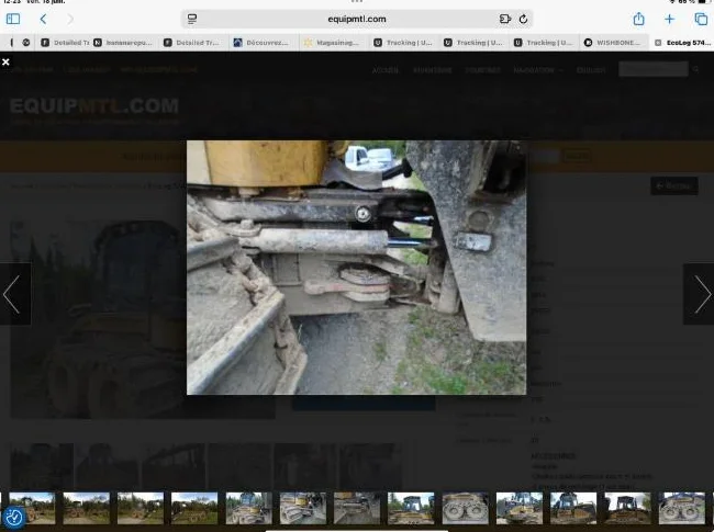 À vendre transporteur forestier thumbnail 6