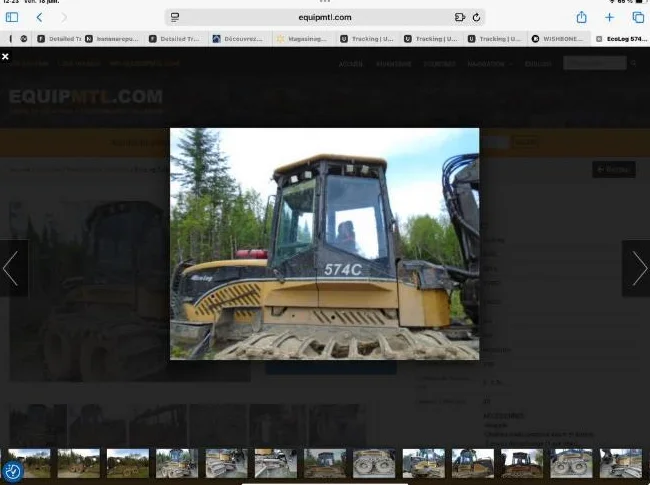 À vendre transporteur forestier thumbnail 5