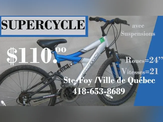 Bicyclettes pr Hommes et Femmes, Ados et Enfants thumbnail 3