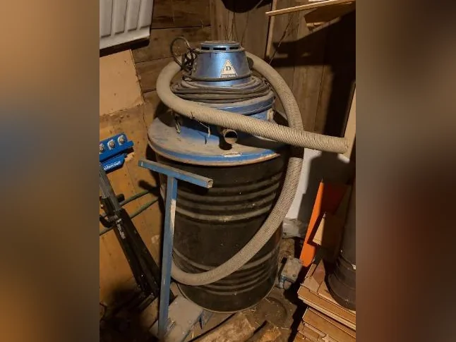 Balayeuse sur drum 50 gallons