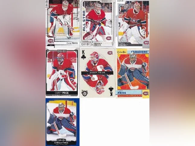 LOT 25 CARTES OPC 2007-08 ROOKIES # 560 2008-09 RETRO RAINBOW # 177 CAREY PRICE thumbnail 3