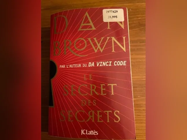 Livre de Dan Brown, Le secret des secrets.