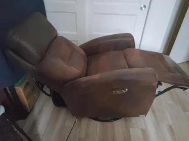 Fauteuil électrique brun fonce thumbnail 3