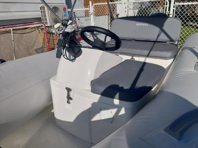 Bateau gonflable (Style Zodiac) Brig Falcon 360L 2021 – Comme neuf thumbnail 4
