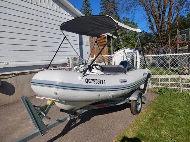 Bateau gonflable (Style Zodiac) Brig Falcon 360L 2021 – Comme neuf thumbnail 2