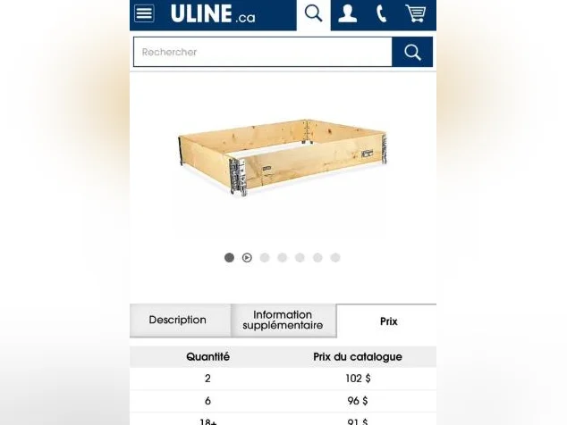 Rehausseur de palette 31 x 48 thumbnail 5