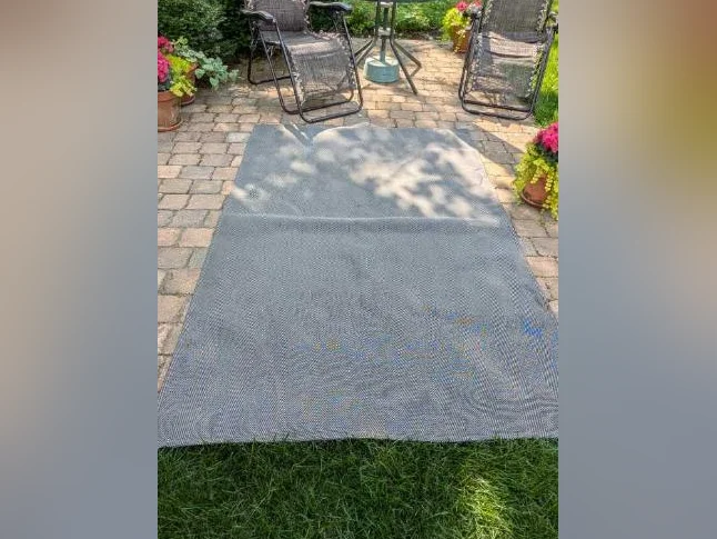 tapis extérieur avec membrane caoutchouc (dessous) imperméable