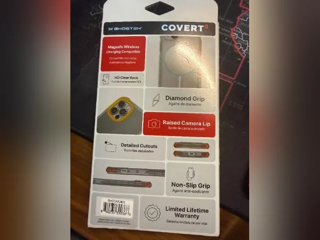CASE IPHONE 13 - GHOSTEK NEUF- IMPACT TECHNOLOGY thumbnail 6