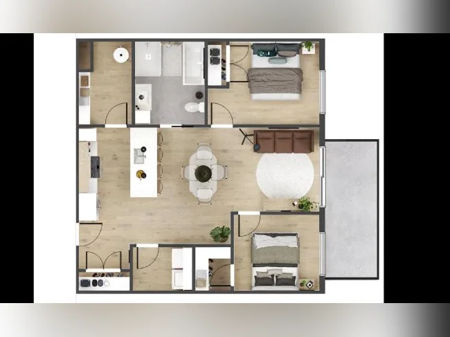 Appartements neufs à louer à St-Hyacinthe thumbnail 2