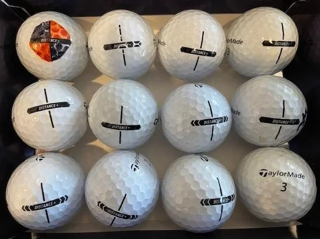 Douzaine de balle TaylorMade Distance en très bonne condition